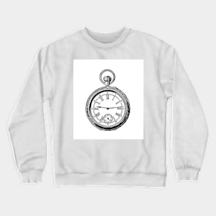 Clock Crewneck Sweatshirt